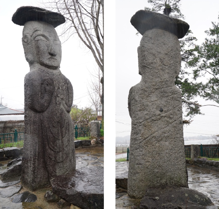 용인 미평리 약사여래입상