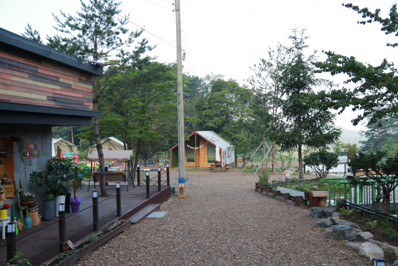 보리산 캠핑장