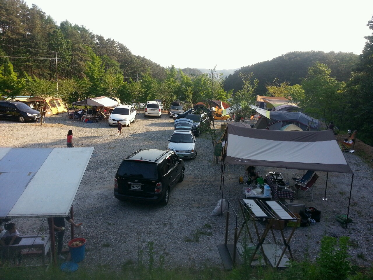 용인산수골캠핑장