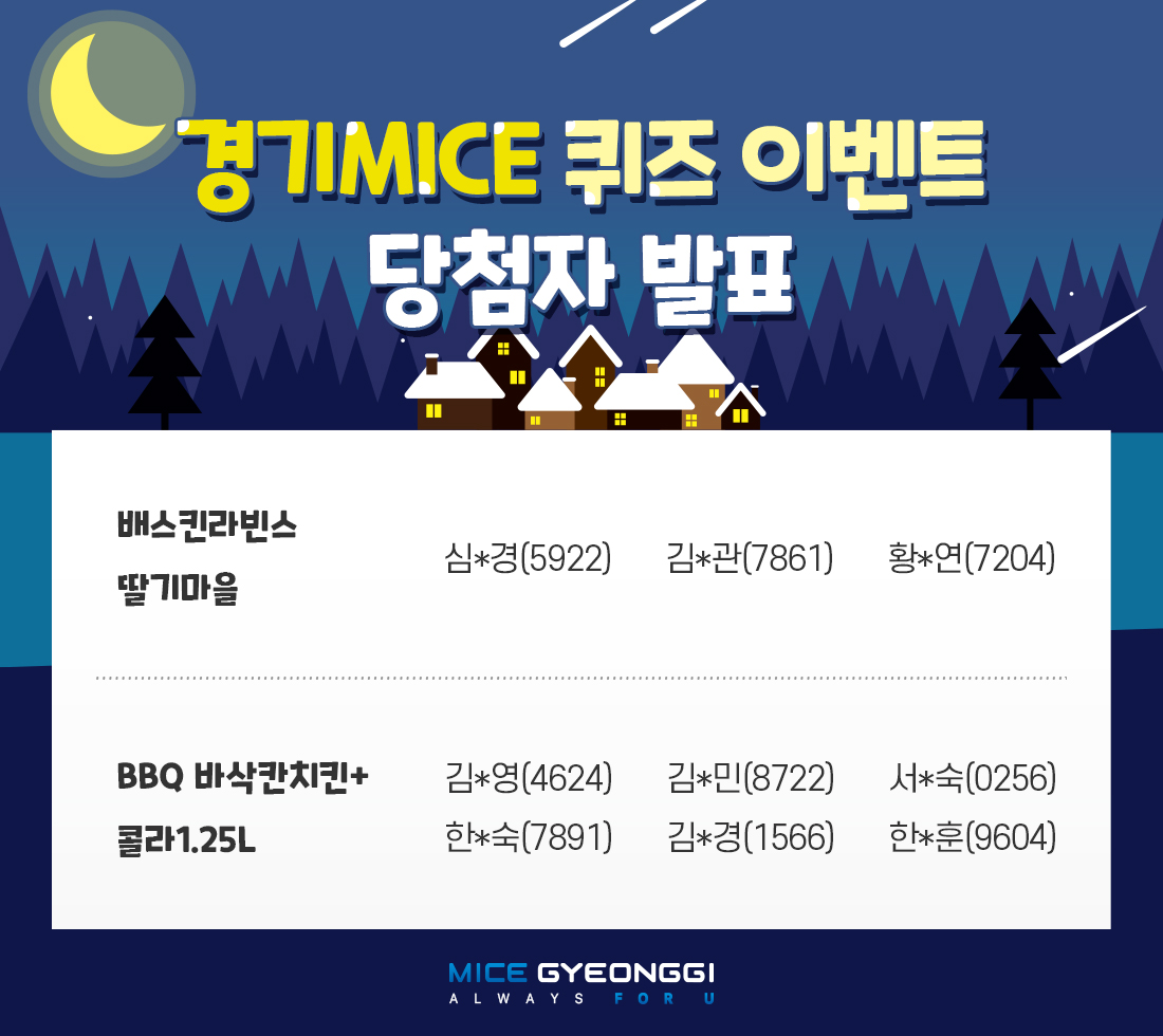 당첨자발표